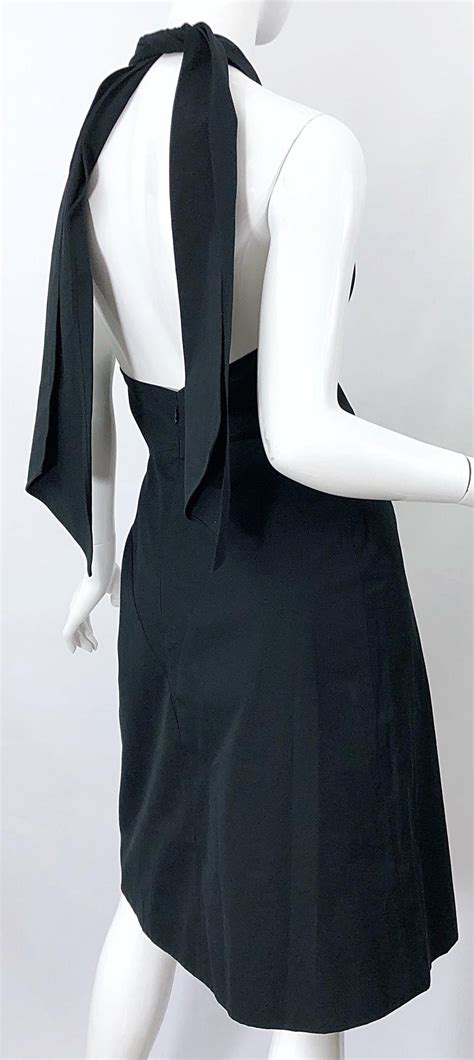 ysl halter dress|yves saint laurent dresses.